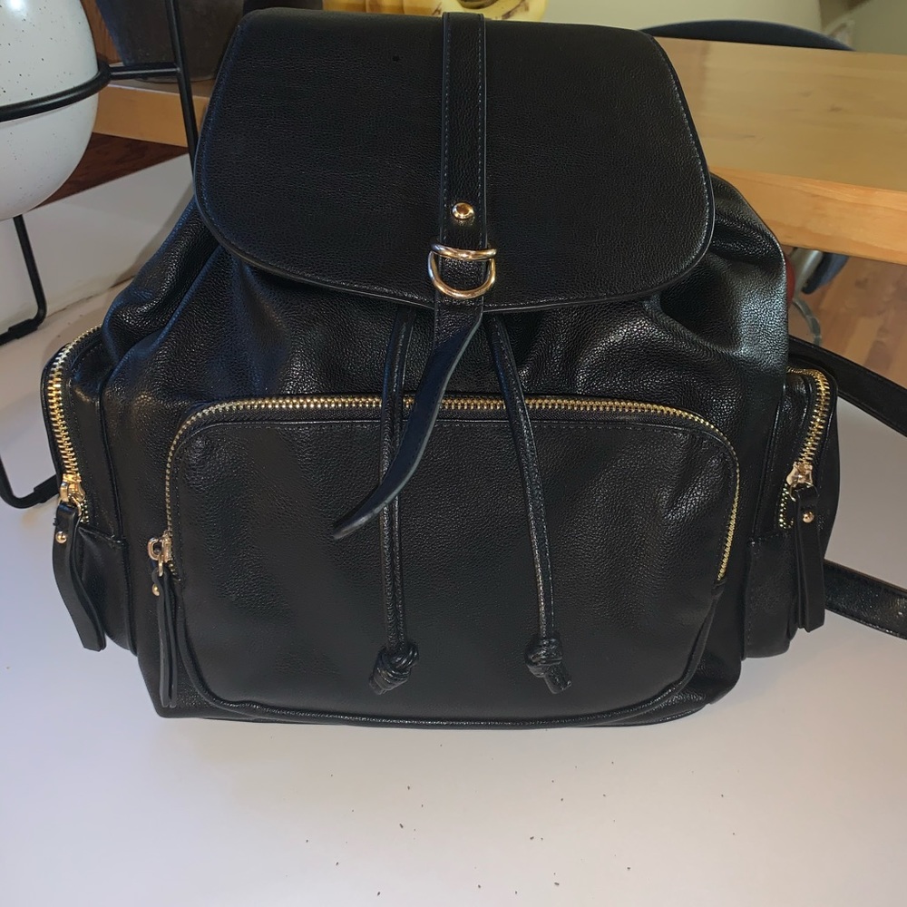 Black backpack